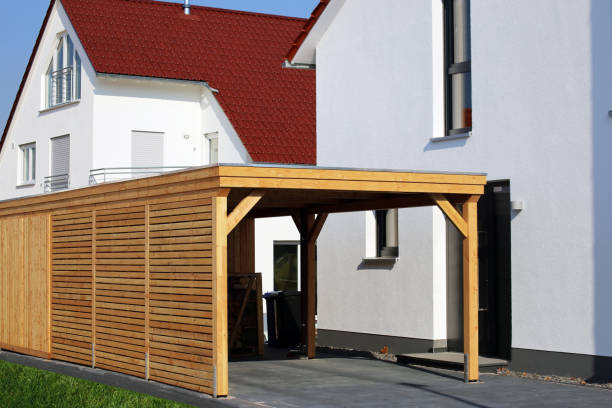 Carport en Douglas massif